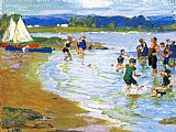 The White Sails by Edward Henry Potthast